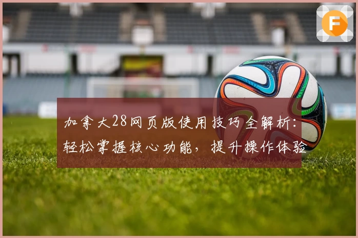 加拿大28网页版使用技巧全解析：轻松掌握核心功能，提升操作体验